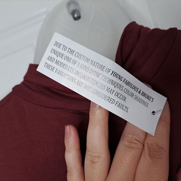 Young Fabulous & Broke Madison Dress in Burnt Brick size Medium NWT - Picture 7 of 11